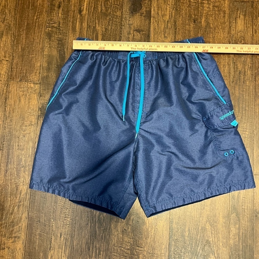 Speedo Swim Trunks Size Men’s XXL Color Blue - Picture 10 of 12